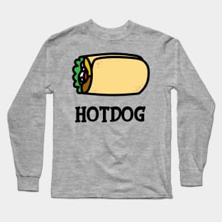 Hot Dog Long Sleeve T-Shirt